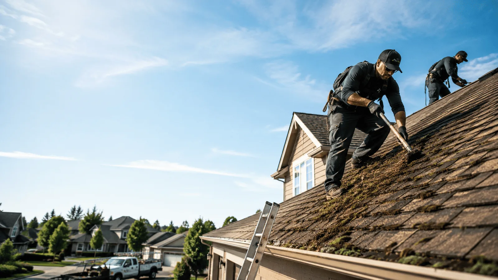Roof Moss Removal in Manassas, VA near me